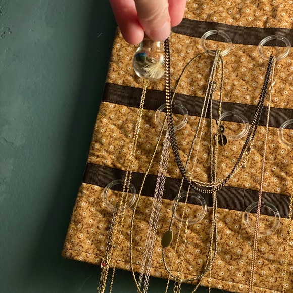🍃🌾Nature’s whimsy long necklace glass nwt - Picture 6 of 9